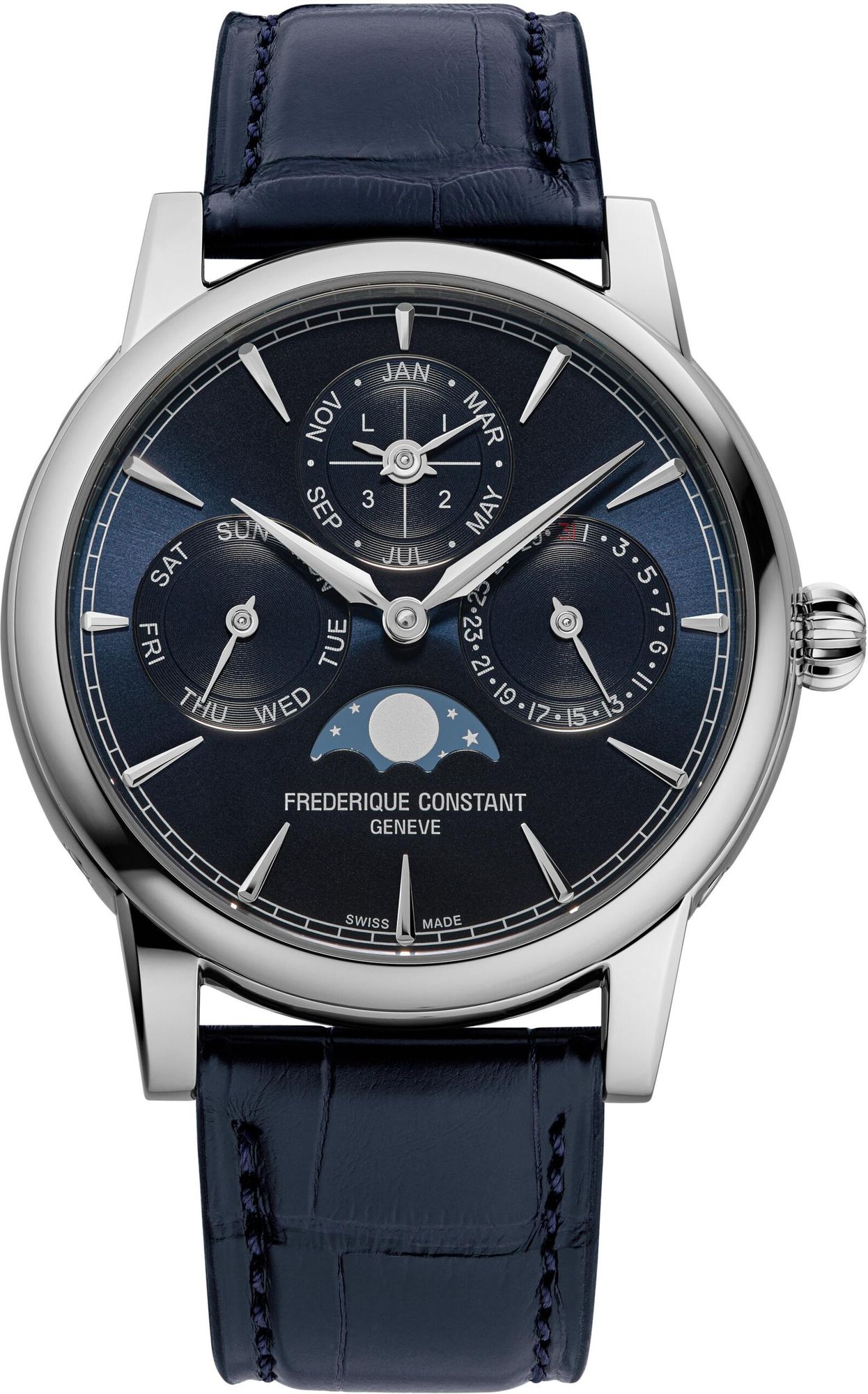 Frederique Constant Geneve CLASSIC PERPETUAL CALENDAR FC-776N3H6 Orologio automatico uomo Frederique Constant Geneve CLASSIC PERPETUAL CALENDAR FC-776N3H6 Orologio automatico uomo