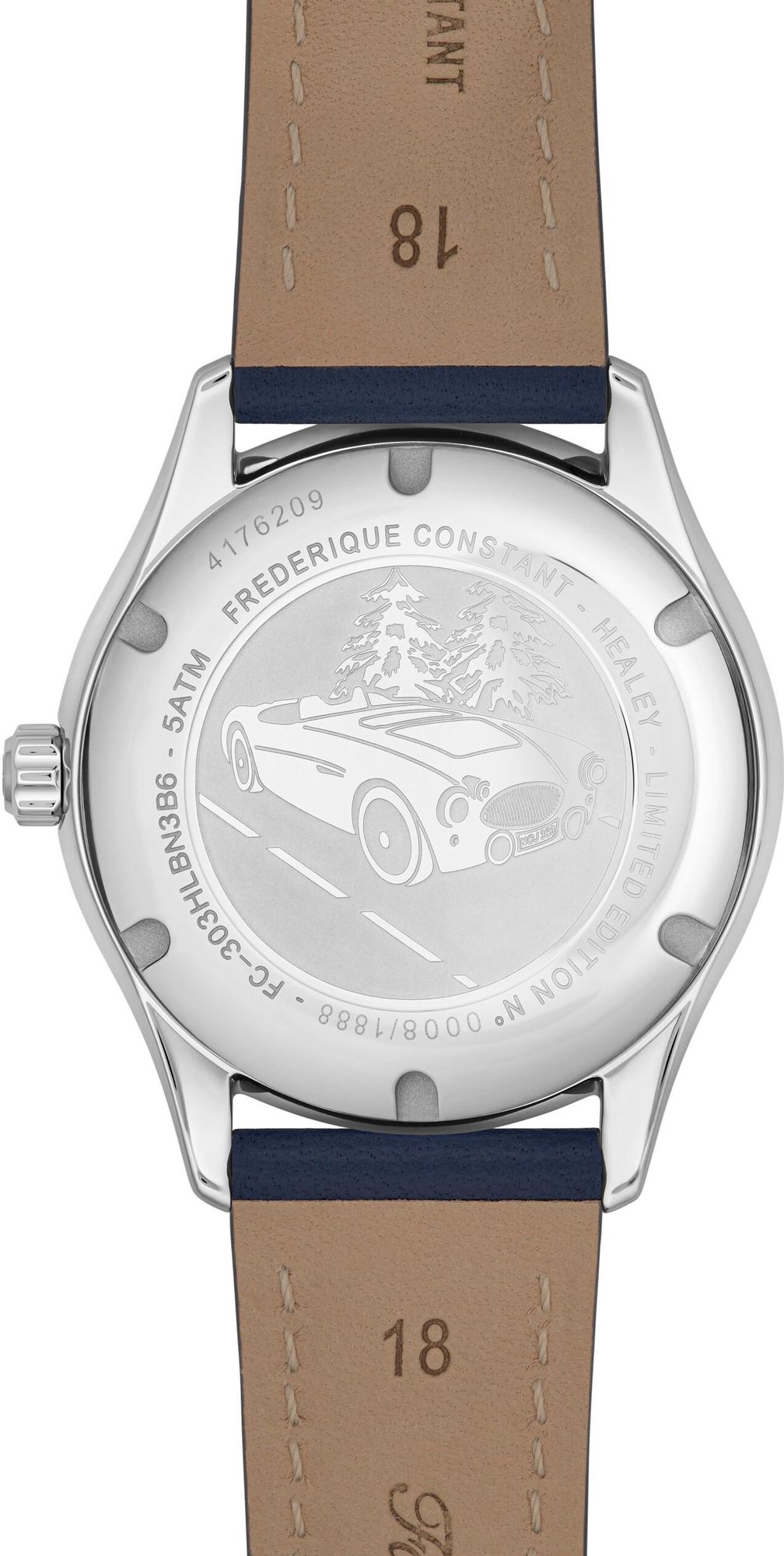 Frederique Constant Geneve VINTAGE RALLY HEALEY AUTOMATIC FC-303HLBN3B6 Automatic Watch for women Highly Limited Edition Frederique Constant Geneve VINTAGE RALLY HEALEY AUTOMATIC FC-303HLBN3B6 Automatic Watch for women Highly Limited Edition