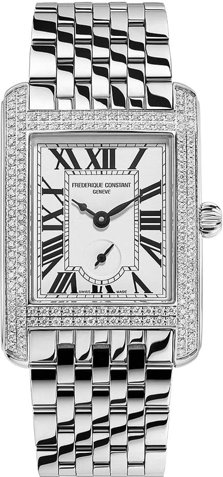 Frederique Constant Geneve CARREE SMALL SECONDS FC-235S2CD6B Unisex horloge