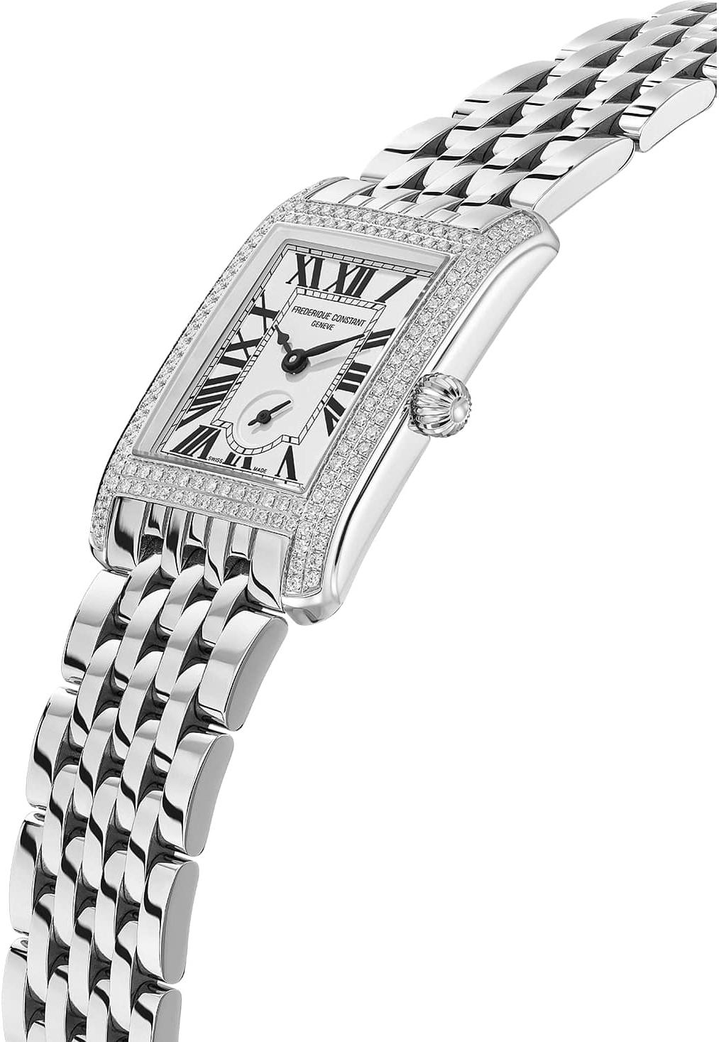 Frederique Constant Geneve CARREE SMALL SECONDS FC-235S2CD6B Unisex horloge