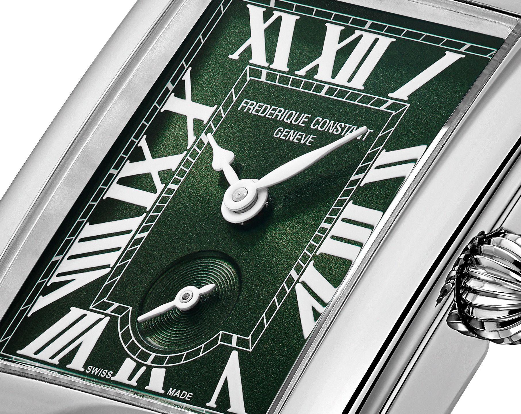 Frederique Constant Geneve CARREE SMALL SECONDS FC-235GR2C6B Unisex horloge