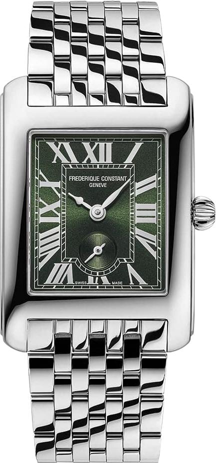 Frederique Constant Geneve CARREE SMALL SECONDS FC-235GR2C6B Unisex horloge