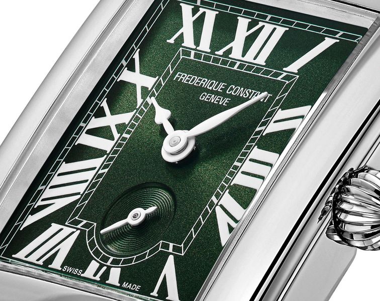 Frederique Constant Geneve CARREE SMALL SECONDS FC-235GR2C6B Reloj unisex Frederique Constant Geneve CARREE SMALL SECONDS FC-235GR2C6B Reloj unisex