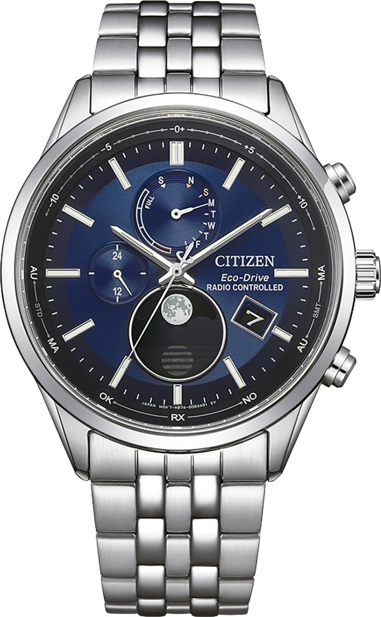 Citizen Radio Controlled BY1030-50L Herenchronograaf Citizen Radio Controlled BY1030-50L Herenchronograaf