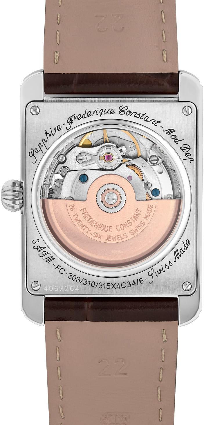 Frederique Constant Geneve CARREE AUTOMATIC FC-303SAL4C6 Reloj Automático para hombres Frederique Constant Geneve CARREE AUTOMATIC FC-303SAL4C6 Reloj Automático para hombres