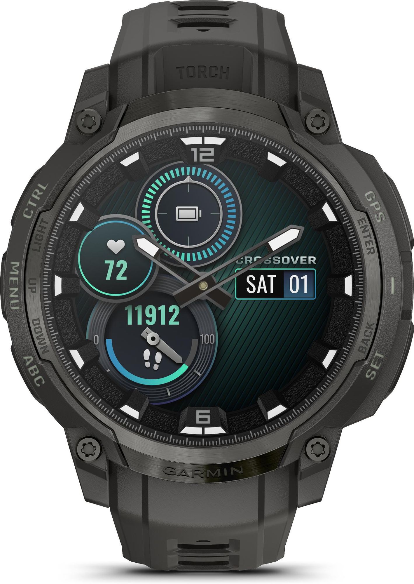 Garmin Instinct® Crossover AMOLED 010-03398-00 Smartwatch smart watch