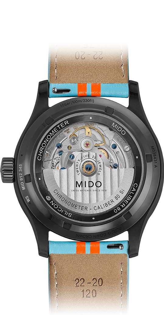 Mido Multifort Chronometer Racer M038.431.36.051.00 Automatisch horloge voor heren Mido Multifort Chronometer Racer M038.431.36.051.00 Automatisch horloge voor heren