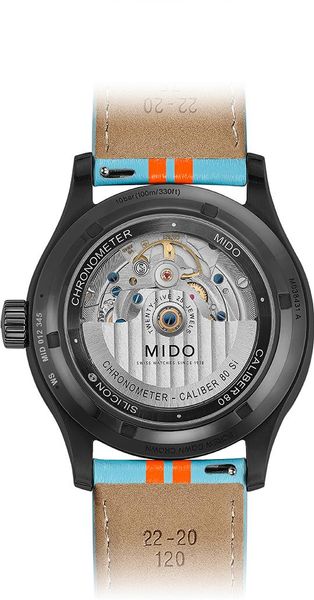 Mido Multifort Chronometer Racer M038.431.36.051.00 Montre Automatique pour hommes Avec bracelet complémentaire Mido Multifort Chronometer Racer M038.431.36.051.00 Montre Automatique pour hommes Avec bracelet complémentaire