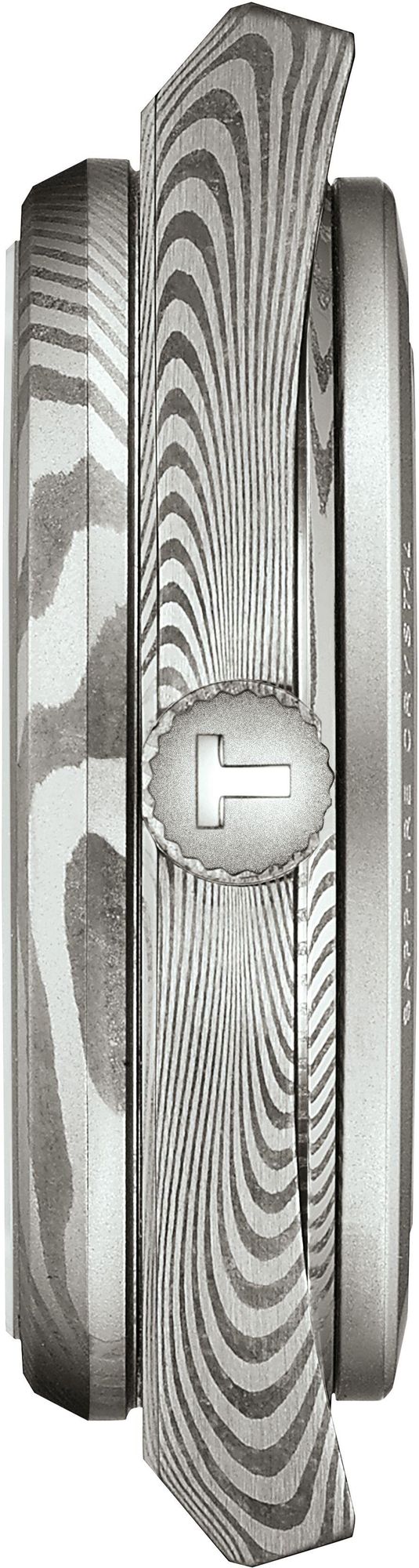 Tissot PRX POWERMATIC 8О DAMASCUS STEEL 38MM T137.807.96.081.00 Automatisch horloge Design highlight