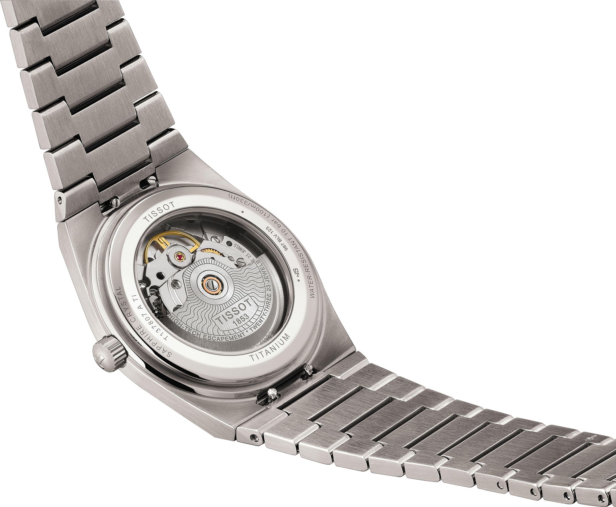 Tissot PRX POWERMATIC 80 TITANIUM 38MM T137.807.44.061.00 Automatisch horloge Tissot PRX POWERMATIC 80 TITANIUM 38MM T137.807.44.061.00 Automatisch horloge