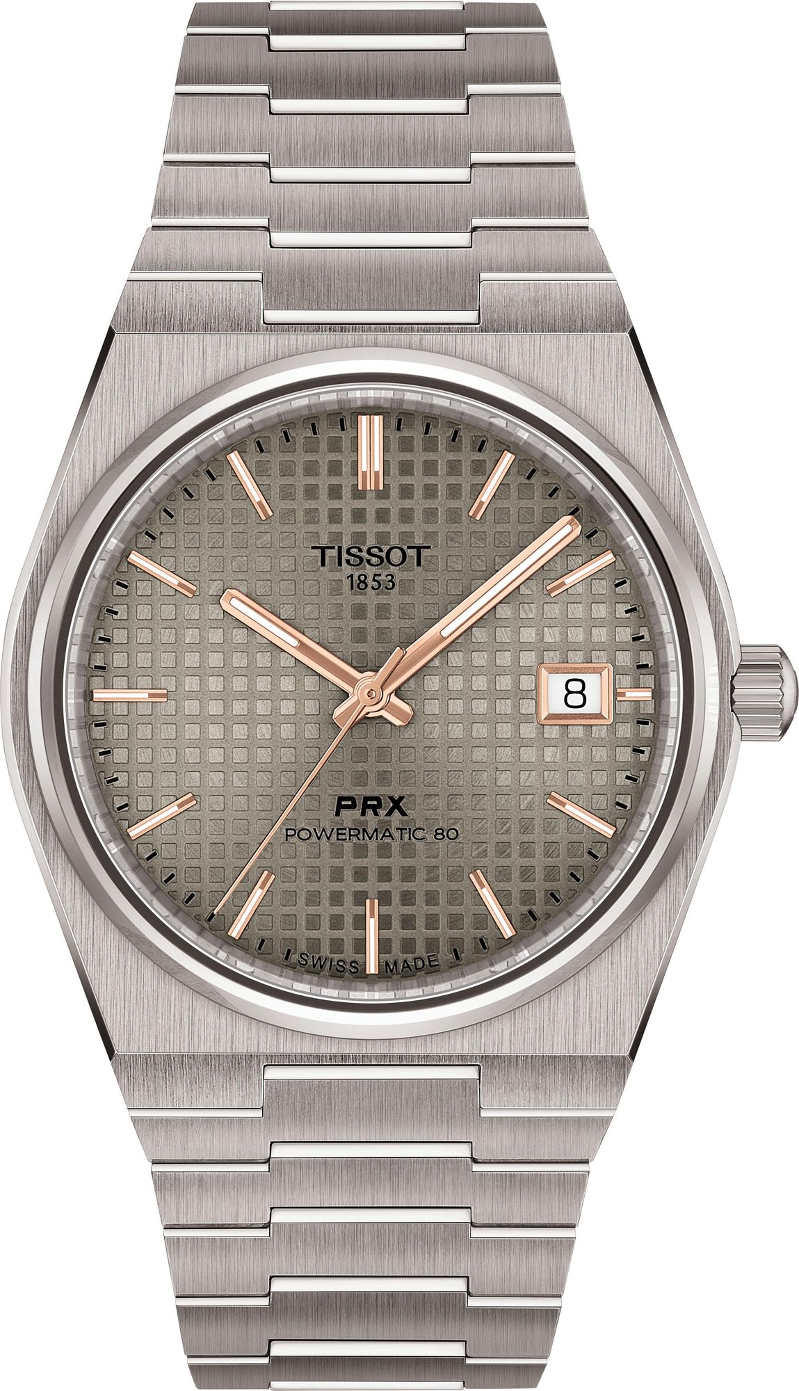 Tissot PRX POWERMATIC 80 TITANIUM 38MM T137.807.44.061.00 Automatisch horloge Tissot PRX POWERMATIC 80 TITANIUM 38MM T137.807.44.061.00 Automatisch horloge