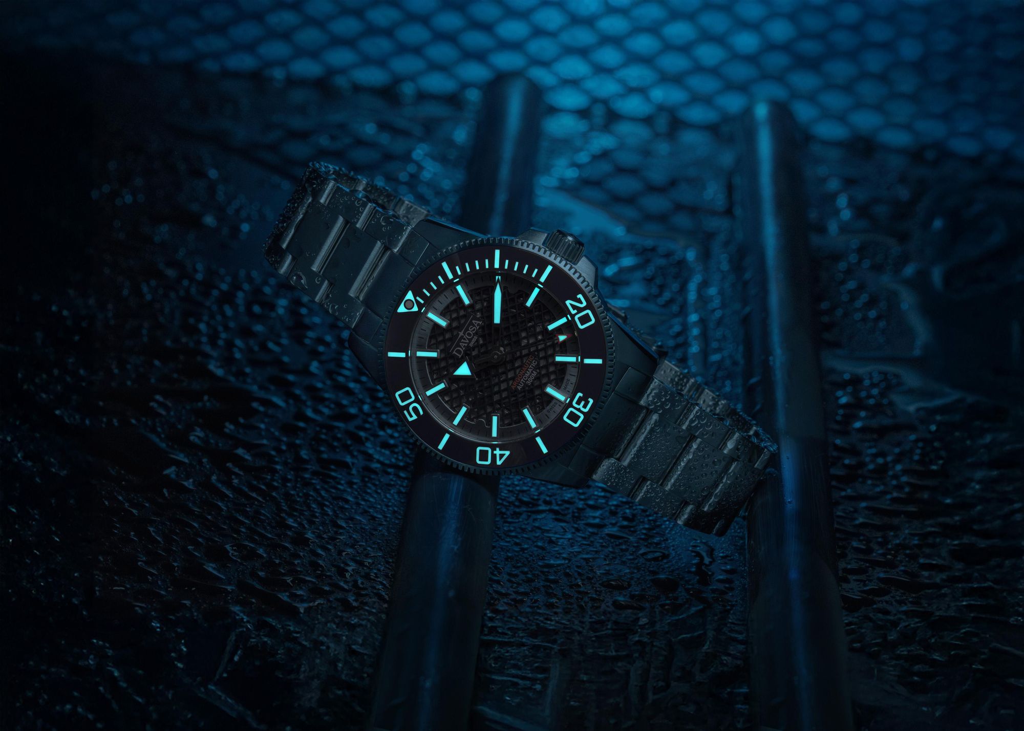 Davosa ARGONAUTIC 41 SHARK DIVER 16154150 Orologio automatico uomo Produzione strettamente limitata Davosa ARGONAUTIC 41 SHARK DIVER 16154150 Orologio automatico uomo Produzione strettamente limitata