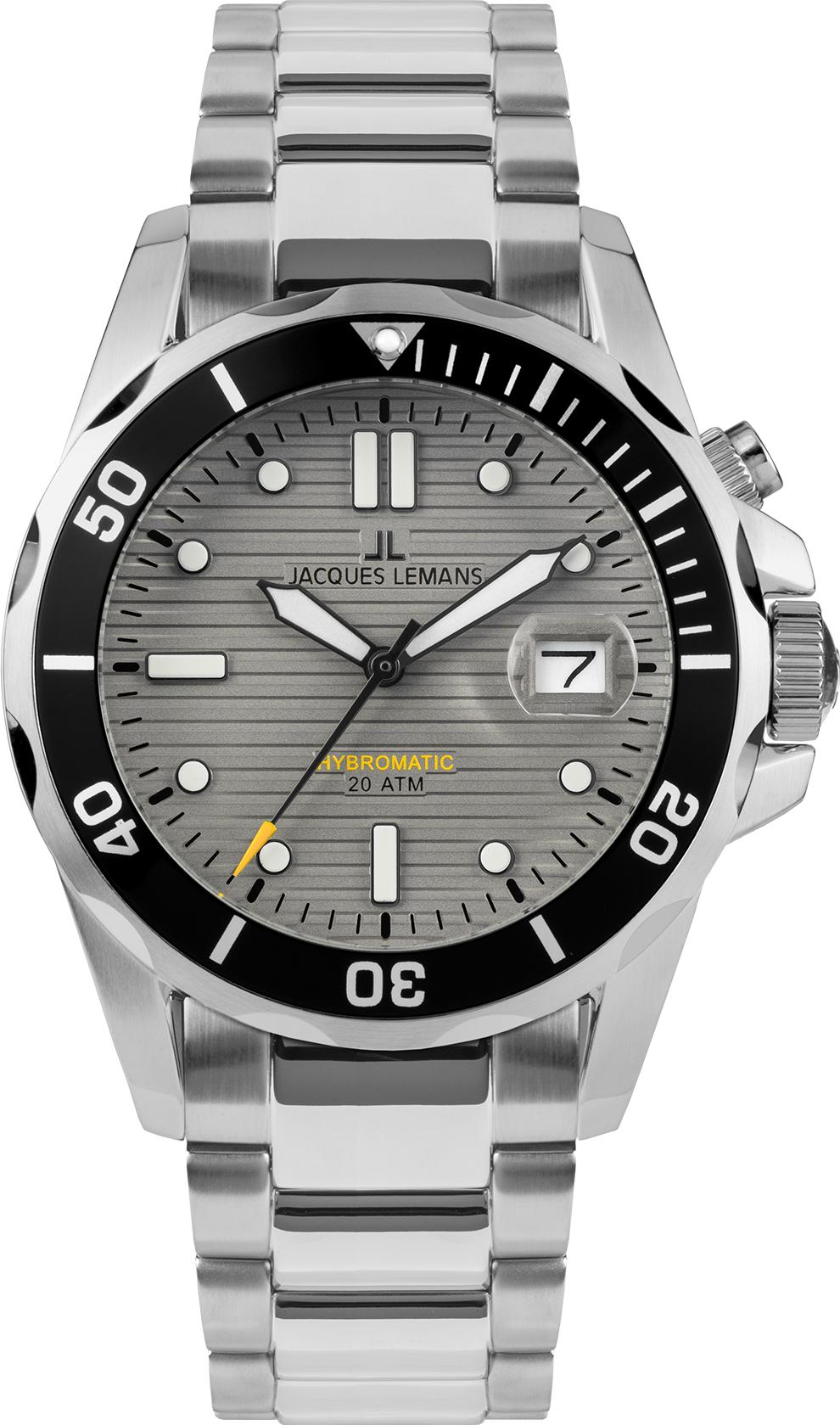 Jacques Lemans Hybromatic 1-2170H Orologio da polso uomo Jacques Lemans Hybromatic 1-2170H Orologio da polso uomo