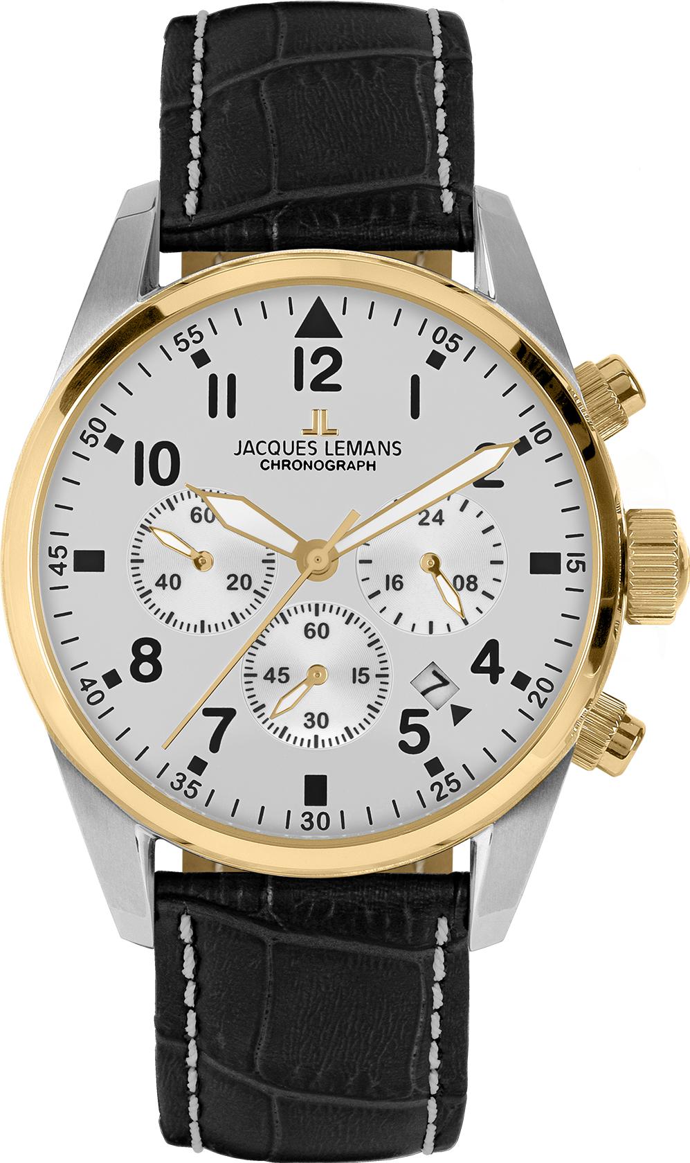 Jacques Lemans Barcelona 42-2E Cronógrafo para hombres Jacques Lemans Barcelona 42-2E Cronógrafo para hombres