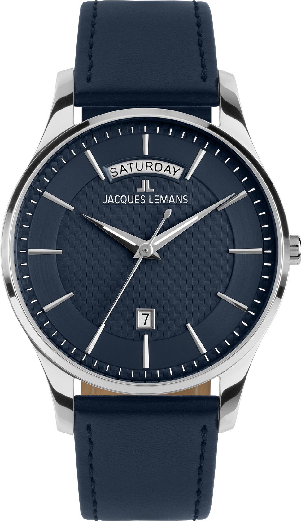 Jacques Lemans London 1-2193C Heren armbandhorloge Jacques Lemans London 1-2193C Heren armbandhorloge