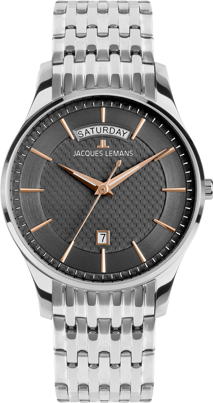 Jacques Lemans London 1-2193I Heren armbandhorloge