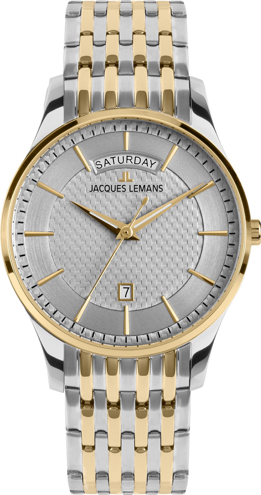 Jacques Lemans London 1-2193J Heren armbandhorloge