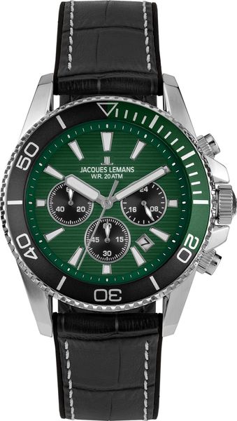 Jacques Lemans Liverpool Diver 1-2206C Herrenchronograph Taucheruhr Jacques Lemans Liverpool Diver 1-2206C Herrenchronograph Taucheruhr
