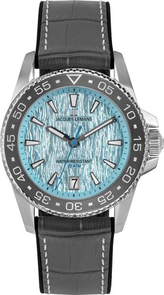Jacques Lemans Liverpool Diver 1-2205F Herrenarmbanduhr Taucheruhr