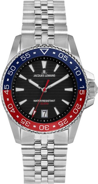 Jacques Lemans Liverpool Diver 1-2205K Herrenarmbanduhr Taucheruhr