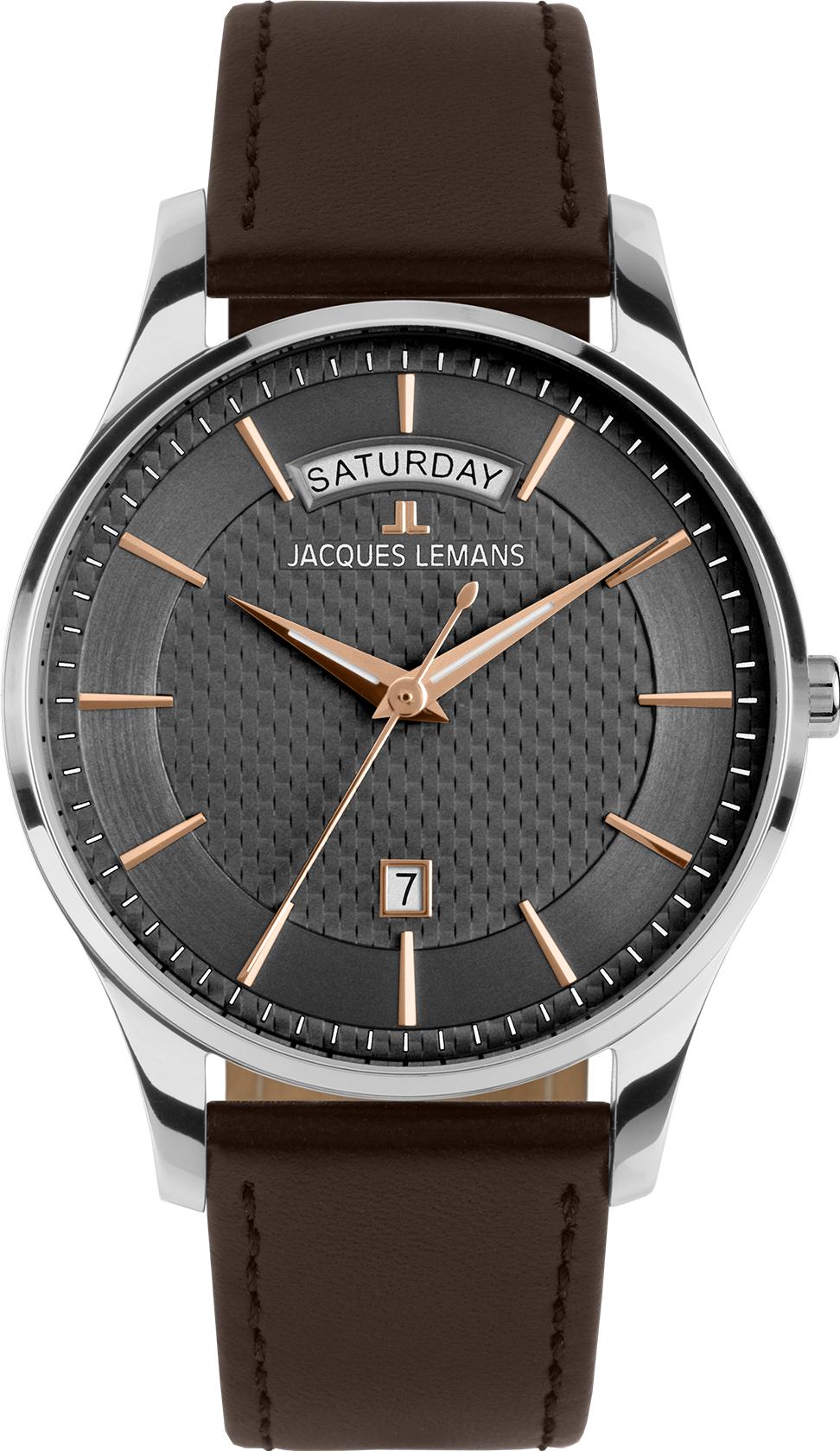 Jacques Lemans London 1-2193D Heren armbandhorloge Jacques Lemans London 1-2193D Heren armbandhorloge