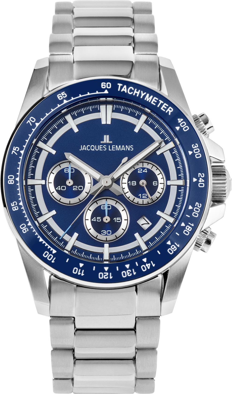 Jacques Lemans Liverpool 1-2207C Herenchronograaf Jacques Lemans Liverpool 1-2207C Herenchronograaf