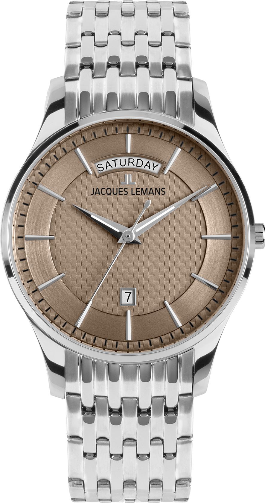 Jacques Lemans London 1-2193L Heren armbandhorloge Jacques Lemans London 1-2193L Heren armbandhorloge