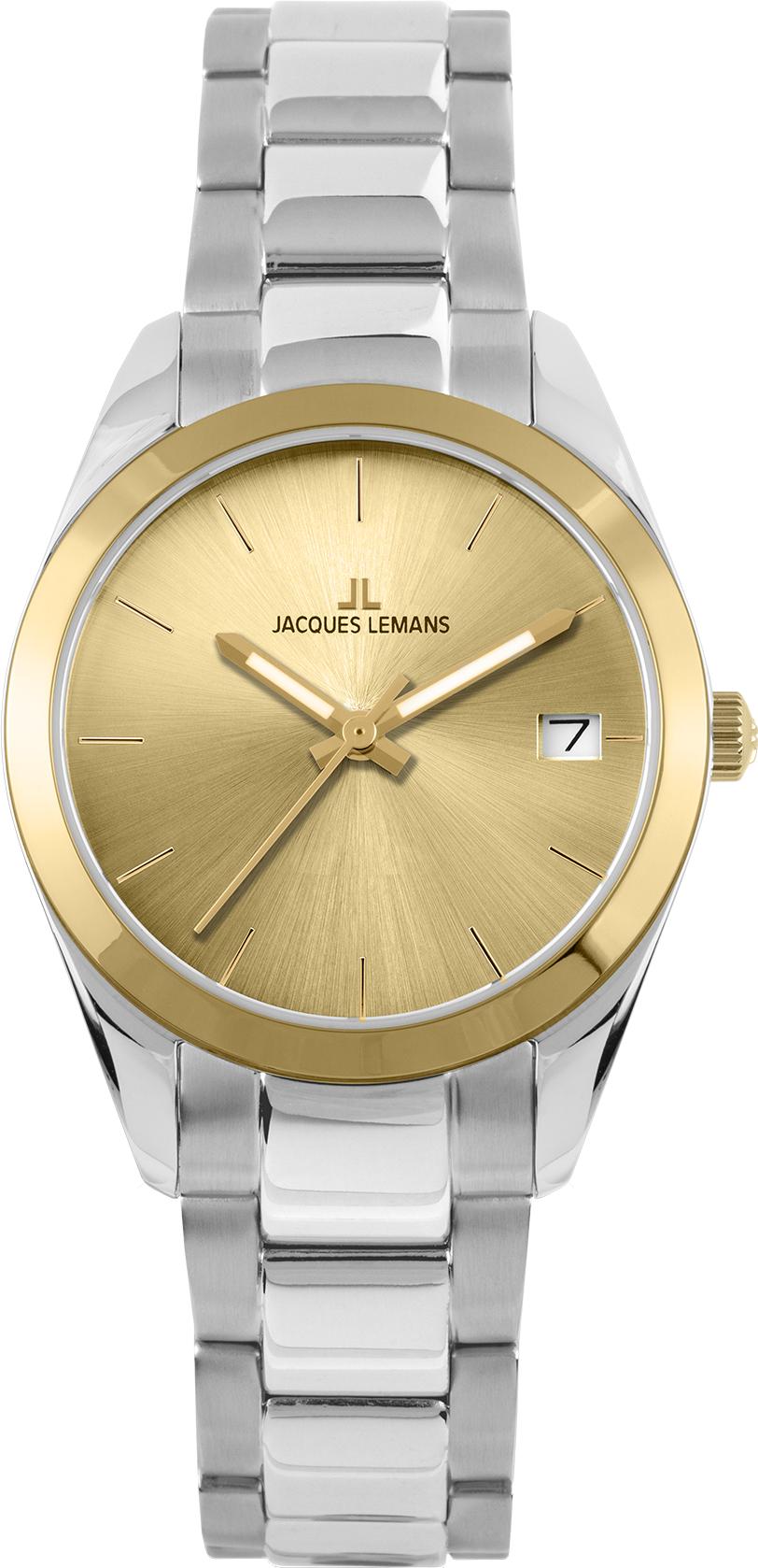 Jacques Lemans Derby 1-1878E Dames armbandhorloge