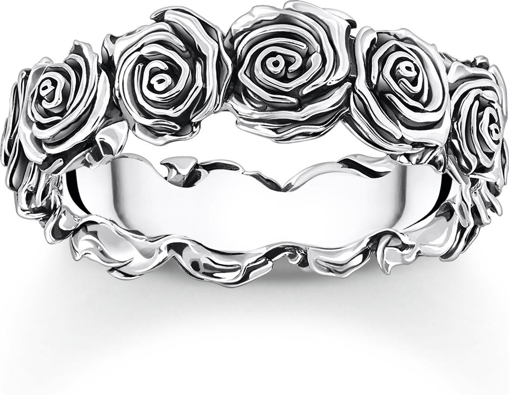 Thomas Sabo Midnight Rose TR2488-637-21 Ring Thomas Sabo Midnight Rose TR2488-637-21 Ring