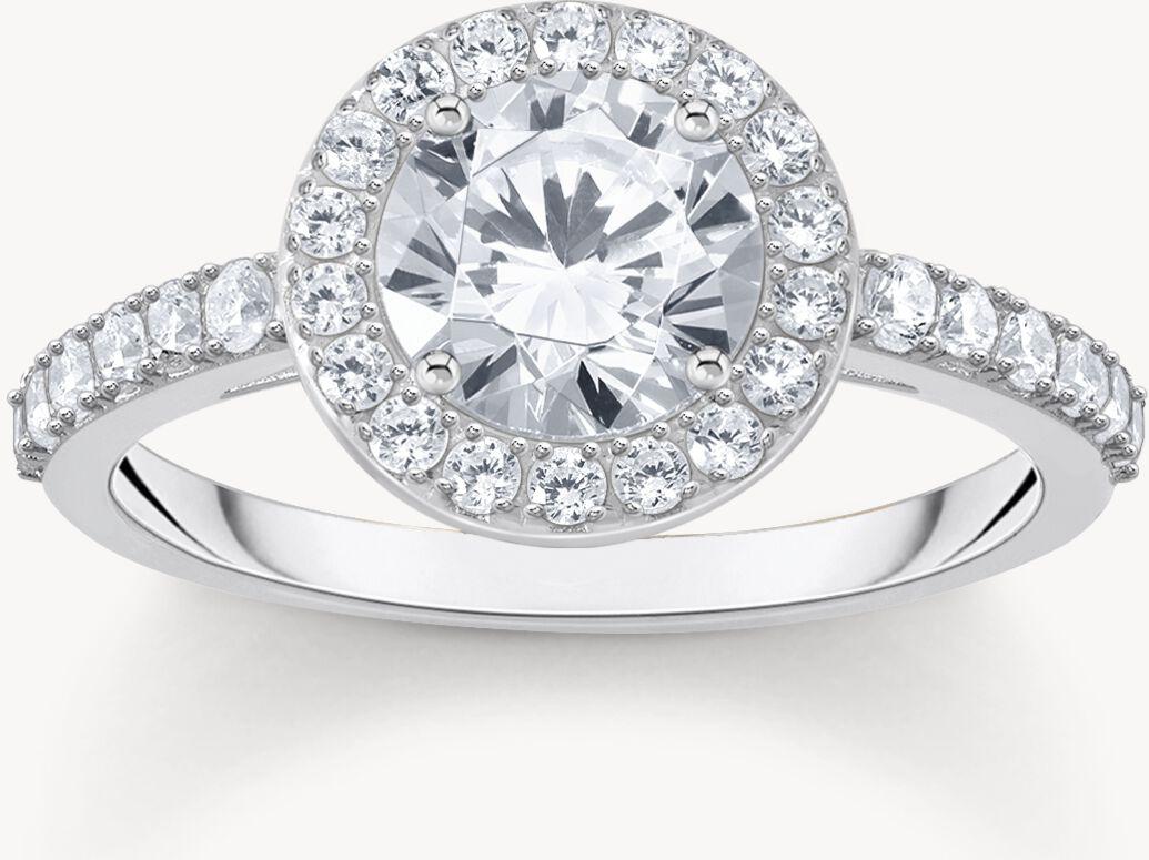 Thomas Sabo Sparkling White TR2475-051-14 Damesring Thomas Sabo Sparkling White TR2475-051-14 Damesring