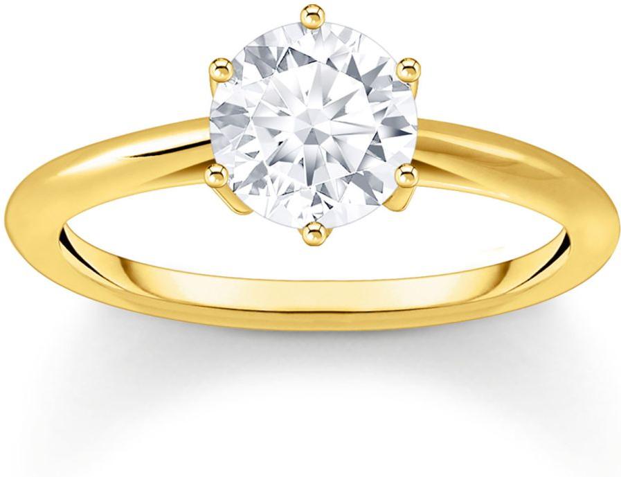 Thomas Sabo Sparkling Gold TR2474-414-14 Damesring Thomas Sabo Sparkling Gold TR2474-414-14 Damesring