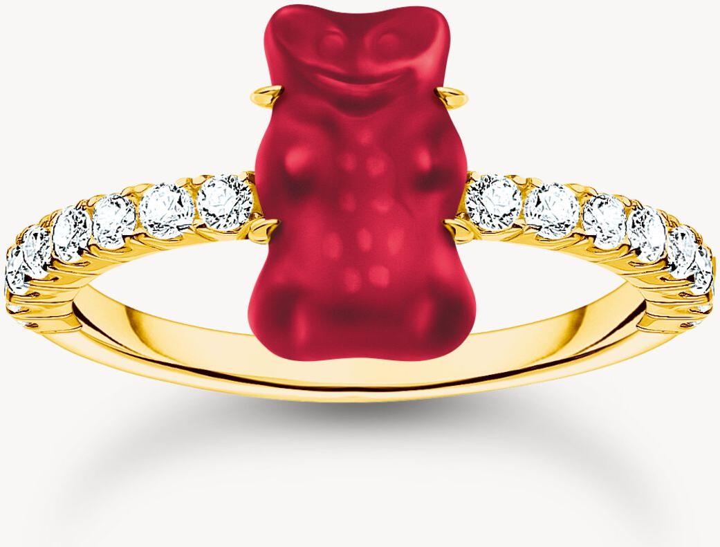 Thomas Sabo Thomas Sabo x HARIBO TR2459-414-10 Anello donna Thomas Sabo Thomas Sabo x HARIBO TR2459-414-10 Anello donna