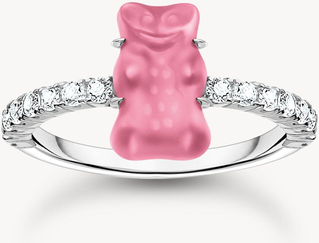 Thomas Sabo Thomas Sabo x HARIBO TR2459-052-9 Anello donna Thomas Sabo Thomas Sabo x HARIBO TR2459-052-9 Anello donna