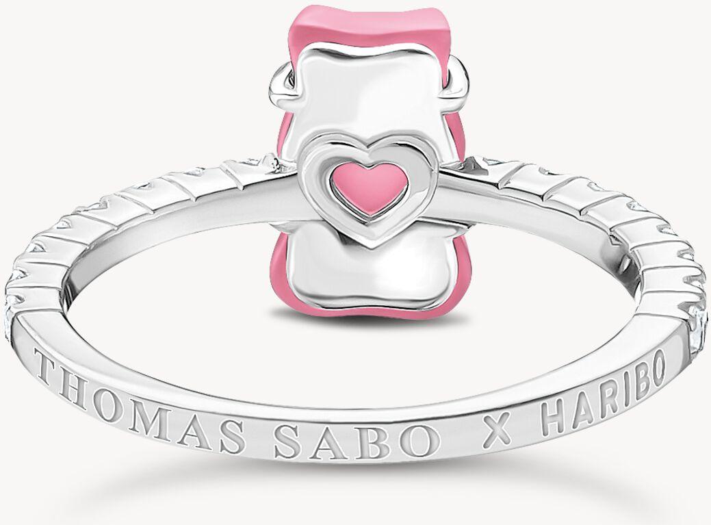 Thomas Sabo Thomas Sabo x HARIBO TR2459-052-9 Anello donna Thomas Sabo Thomas Sabo x HARIBO TR2459-052-9 Anello donna
