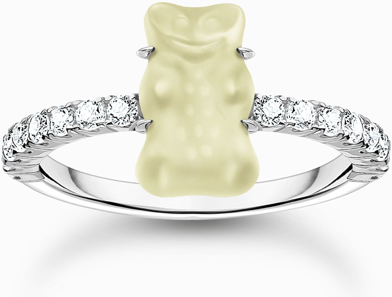 Thomas Sabo Thomas Sabo x HARIBO TR2459-052-14 Anello donna Thomas Sabo Thomas Sabo x HARIBO TR2459-052-14 Anello donna