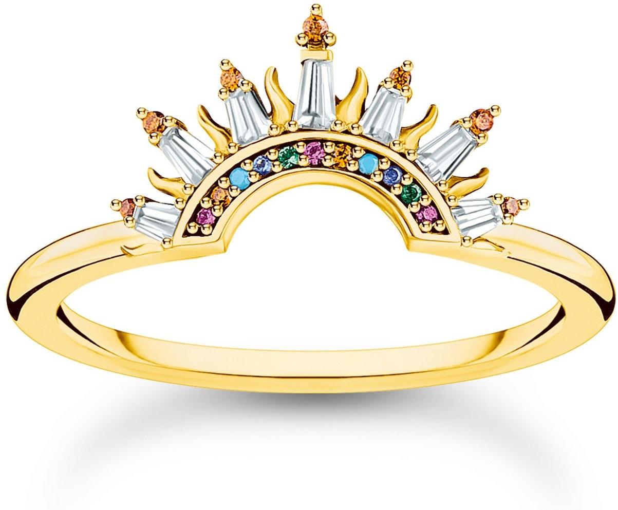 Thomas Sabo Sparkling Rainbow & Sun TR2456-488-7 womans ring Thomas Sabo Sparkling Rainbow & Sun TR2456-488-7 womans ring