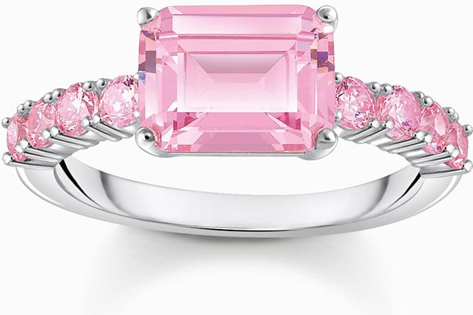 Thomas Sabo Sparkling Pink TR2451-051-9 Anello donna