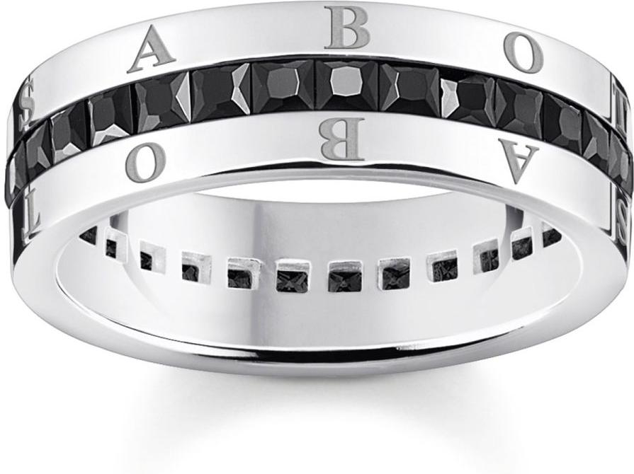 Thomas Sabo Sparkling Black TR2361-643-11 Anello donna