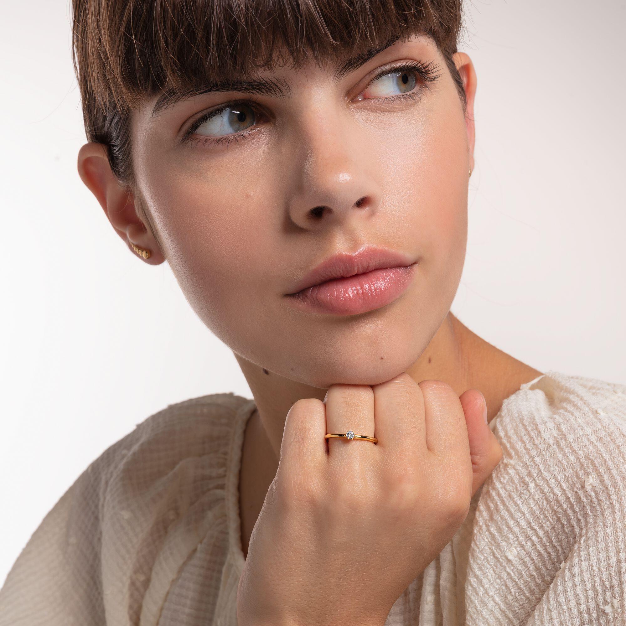 Thomas Sabo Simple Rings TR2312-414-14 Damenring Thomas Sabo Simple Rings TR2312-414-14 Damenring