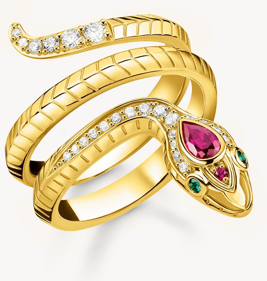 Thomas Sabo Apple & Snake TR2305-488-7 Damenring