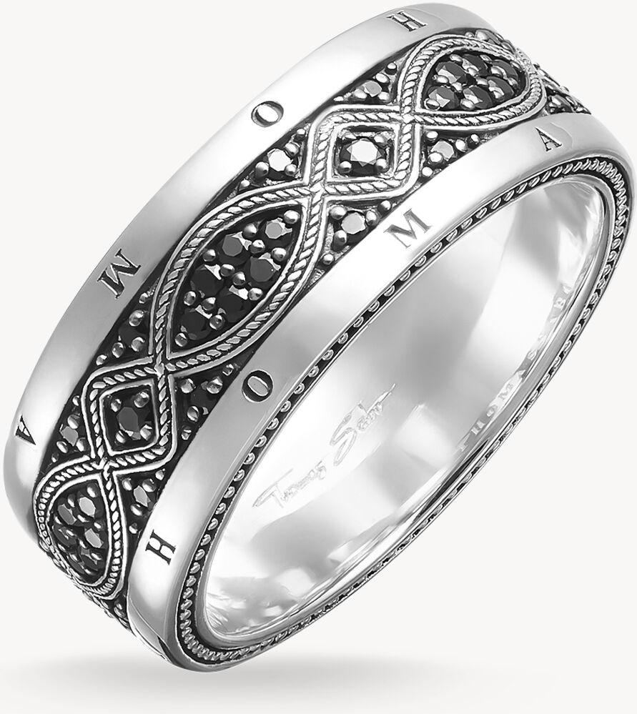 Thomas Sabo Skulls & Symbols TR2006-051-11 Anello uomo Thomas Sabo Skulls & Symbols TR2006-051-11 Anello uomo