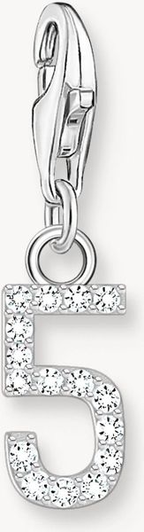 Thomas Sabo Number Charms 2129-051-21 Charm Anhänger Thomas Sabo Number Charms 2129-051-21 Charm Anhänger