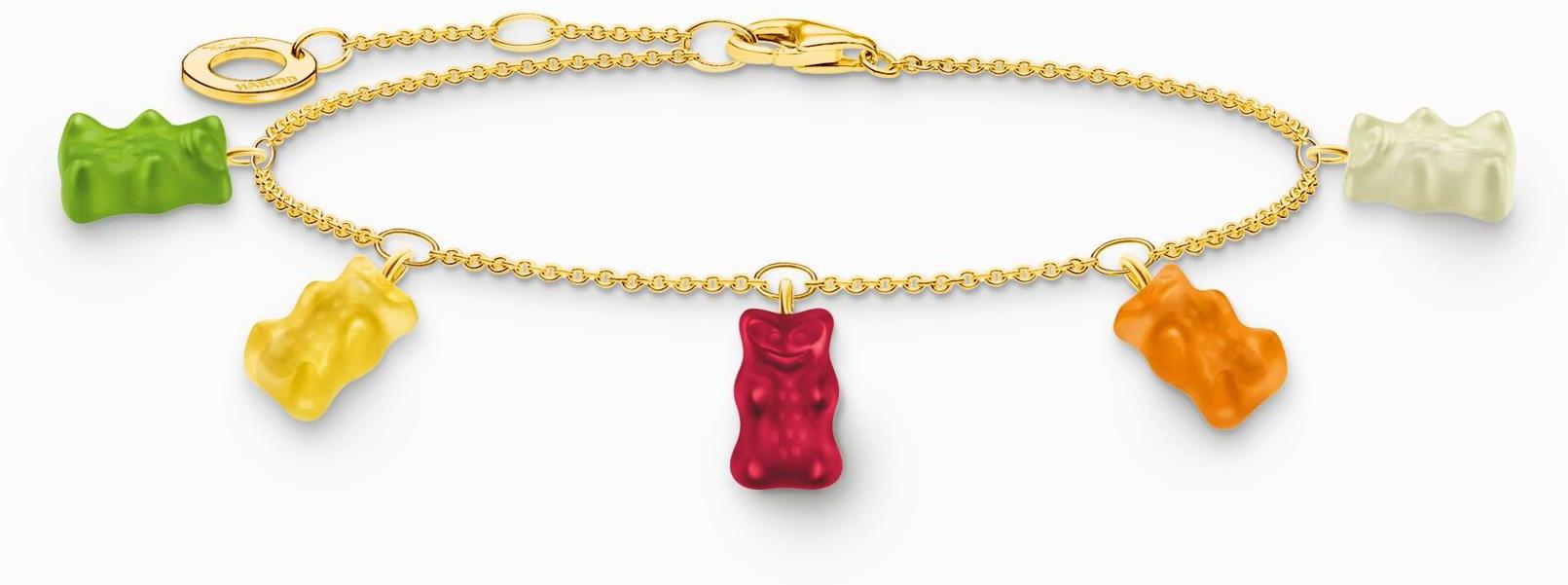 Thomas Sabo Thomas Sabo x HARIBO A2152-413-7-L19V Pulsera para mujeres Thomas Sabo Thomas Sabo x HARIBO A2152-413-7-L19V Pulsera para mujeres