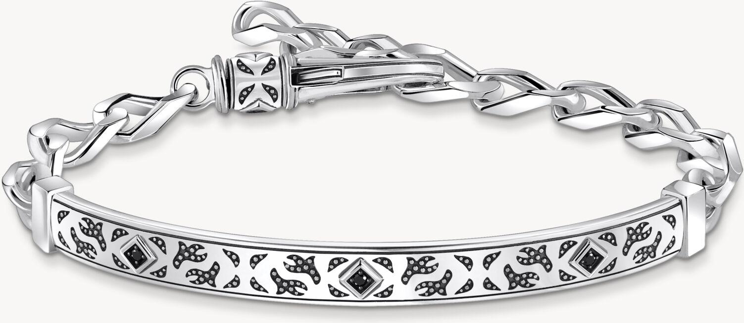 Thomas Sabo Rebel Wolf & Crystals A2146-643-21 Armband Thomas Sabo Rebel Wolf & Crystals A2146-643-21 Armband
