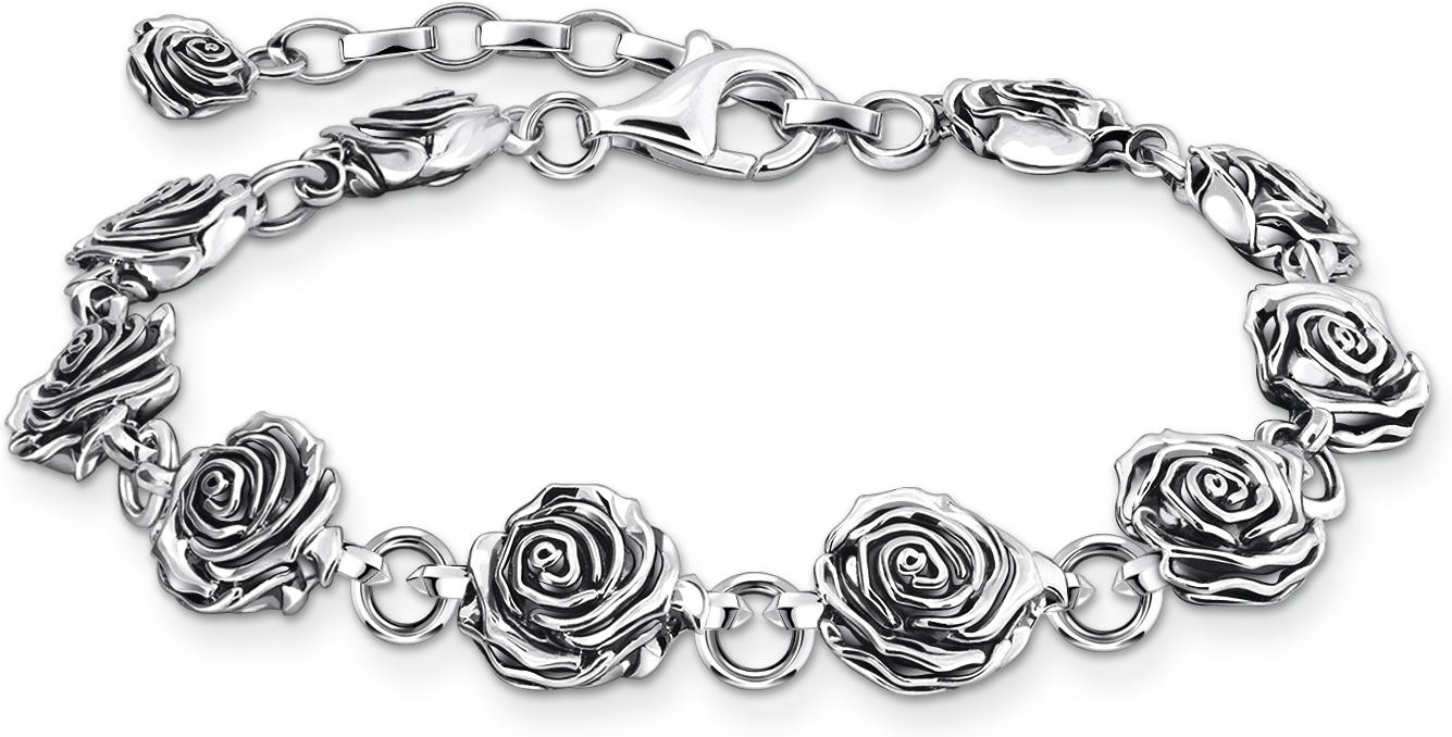 Thomas Sabo Midnight Rose A2197-637-21 Armband Thomas Sabo Midnight Rose A2197-637-21 Armband