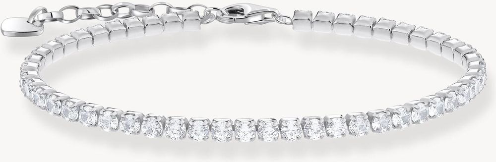 Thomas Sabo Sparkling White A2167-051-14 Braccialetto per donne Thomas Sabo Sparkling White A2167-051-14 Braccialetto per donne