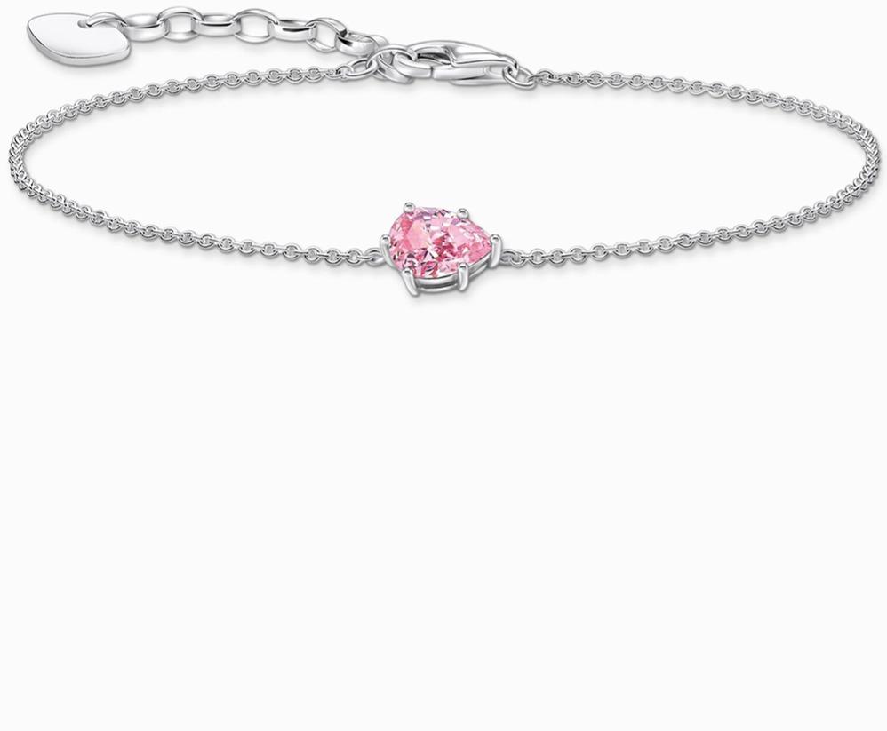 Thomas Sabo Sparkling Pink A2159-051-9-L19V Braccialetto per donne