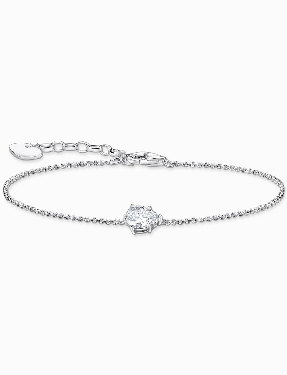 Thomas Sabo Sparkling White A2159-051-14-L19V Braccialetto per donne