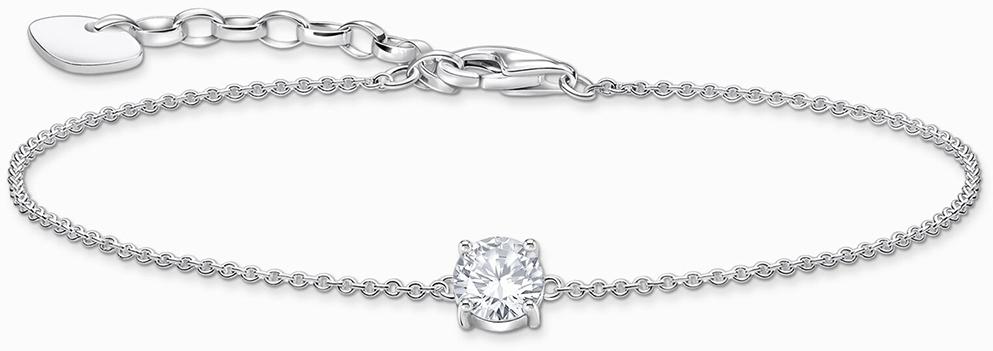 Thomas Sabo Sparkling White A2156-051-14-L19V Pulsera para mujeres Thomas Sabo Sparkling White A2156-051-14-L19V Pulsera para mujeres