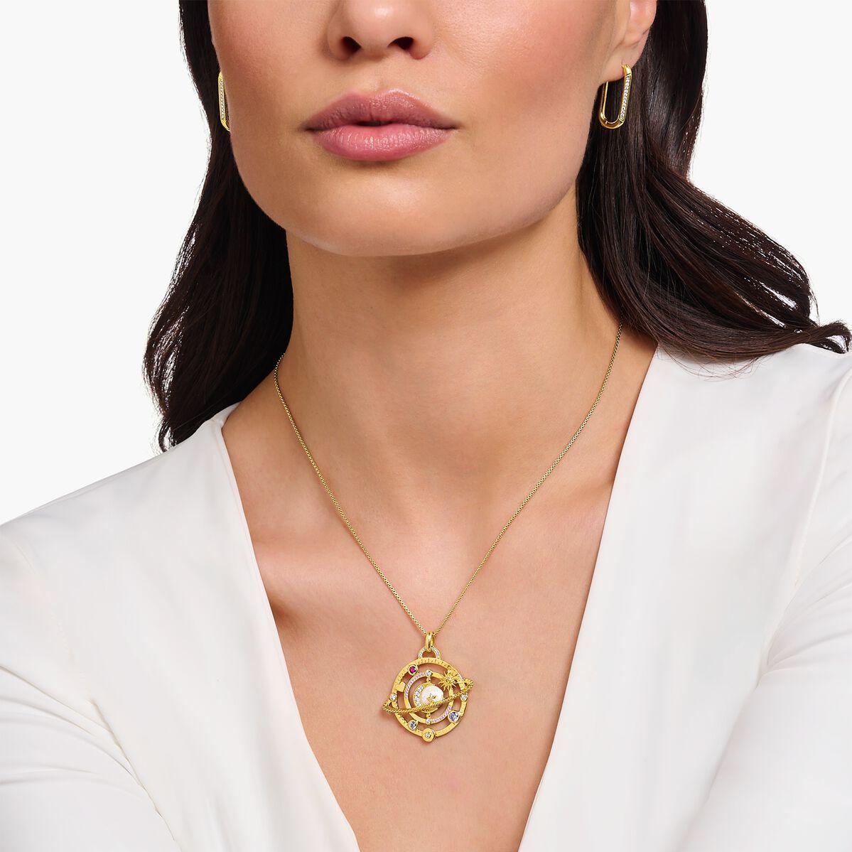 Thomas Sabo Cosmic Amulet PE953-776-7 Pendente Thomas Sabo Cosmic Amulet PE953-776-7 Pendente